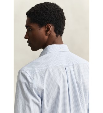 Gant Camicia a quadri Vichy azzurro chiaro
