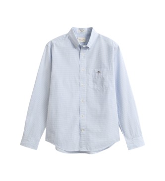 Gant Camicia a quadri Vichy azzurro chiaro