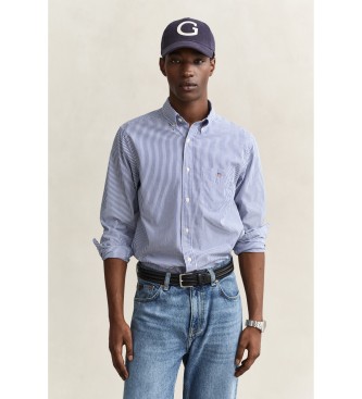 Gant Camicia in popeline a righe blu