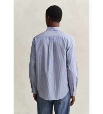 Gant Camicia in popeline a righe blu