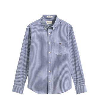 Gant Camicia in popeline a righe blu