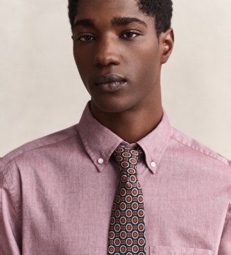 Gant Camicia in popeline Regular Fit granata