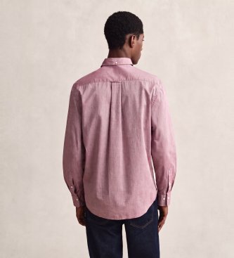 Gant Camicia in popeline Regular Fit granata