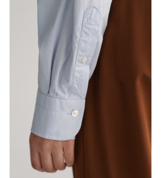 Gant Compact poplin oversized skjorte bl