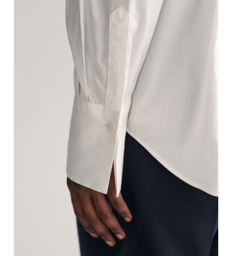 Gant Camicia da smoking bianca oversize