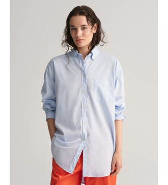 Gant Luksus Oxford oversized skjorte bl 
