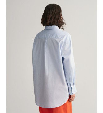 Gant Lyxig Oxford-skjorta med verdel bl 