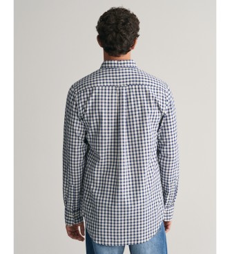Gant Camicia Oxford a quadri blu scuro dalla vestibilit regolare