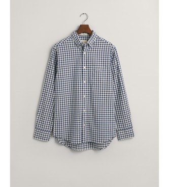 Gant Quiltad Oxfordskjorta med normal passform Navy Archive