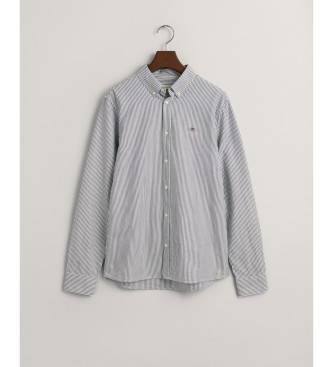 Gant Blstribet Oxford-skjorte