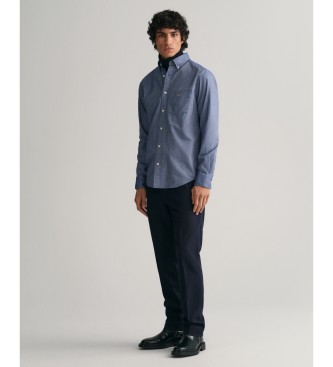 Gant Regular Fit Oxford Shirt blue