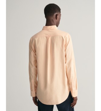 Gant Oxfordskjorta i korall med normal passform