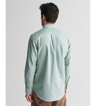 Gant Regular Fit Oxford Overhemd turquoise