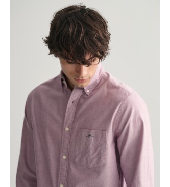 Gant Lilac Regular Fit Oxford-skjorte