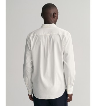 Gant Camisa Oxford de ajuste regular Archive white