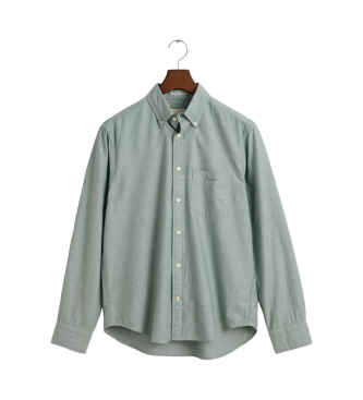 Gant Regular Fit Oxford-skjorte arkivgrn