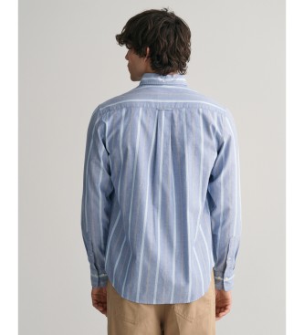 Gant Camicia Oxford a quadri blu archivio dalla vestibilit regolare