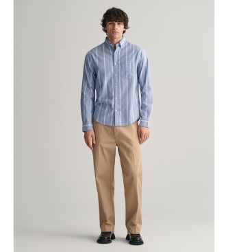 Gant Camicia Oxford a quadri blu archivio dalla vestibilit regolare