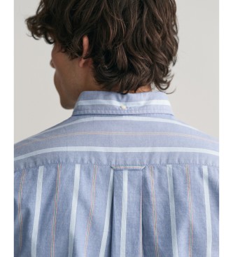 Gant Camicia Oxford a quadri blu archivio dalla vestibilit regolare