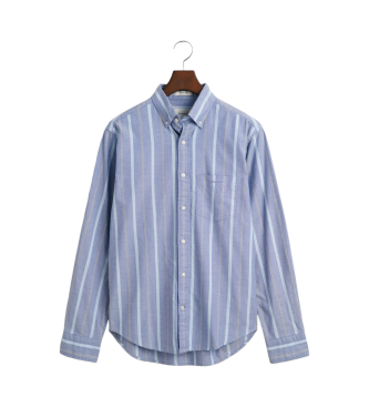 Gant Camicia Oxford a quadri blu archivio dalla vestibilit regolare