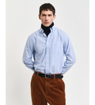 Gant Oxford Regular Fit Archive bl randig skjorta