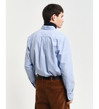 Gant Camicia Oxford a righe blu archivio dalla vestibilit regolare