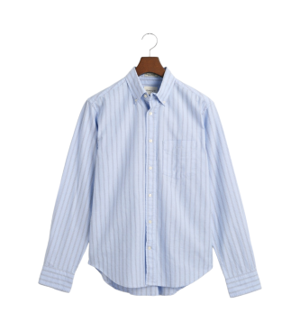 Gant Camicia Oxford a righe blu archivio dalla vestibilit regolare