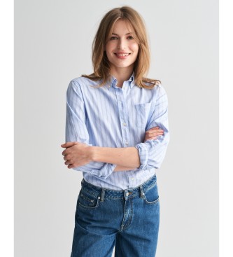 Gant Camicia Oxford a righe blu archivio dalla vestibilit regolare