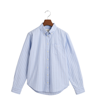 Gant Camicia Oxford a righe blu archivio dalla vestibilit regolare