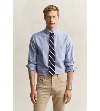Gant Camicia Oxford Regular Fit azzurro chiaro