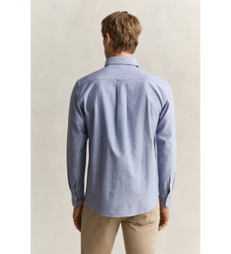Gant Camicia Oxford Regular Fit azzurro chiaro