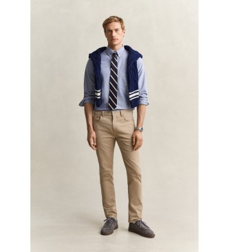 Gant Camicia Oxford Regular Fit azzurro chiaro
