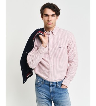 Gant Camicia Oxford dalla vestibilit regolare a righe sottili rosse