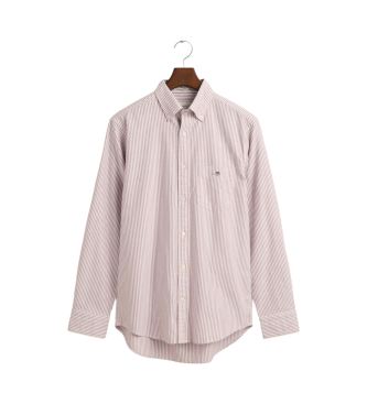 Gant Chemise Oxford  coupe rgulire, rayures fines roses