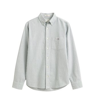 Gant Oxfordskjorta Regular Fit randig grön