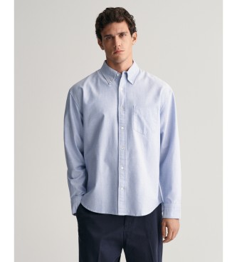 Gant Heritage Relaxed Fit Oxford Overhemd blauw