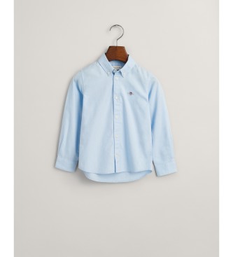Gant Camisa Oxford Shield para crianas azul