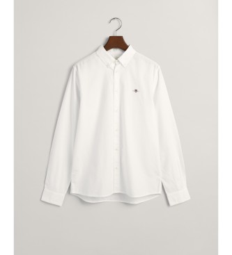 Gant Koszula młodzieżowa Oxford Shield biała