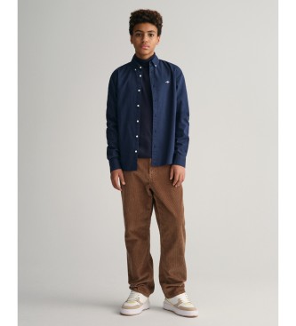 Gant Oxford Shield Teens navy shirt