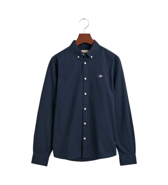 Gant Oxford Shield Teens marinefarbenes Hemd