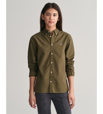 Gant Oxford Shield Teens Shirt green