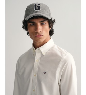 Gant Camicia Oxford bianca slim fit