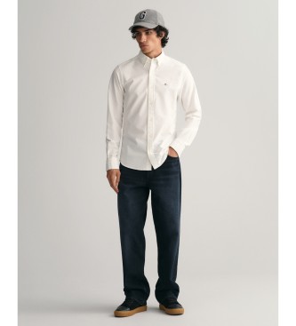 Gant Camicia Oxford bianca slim fit