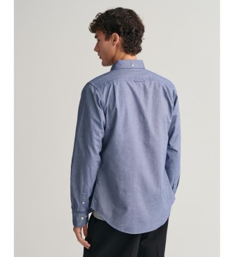 Gant Slim Fit Oxford Shirt blue