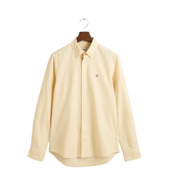 Gant Slim Fit Oxford Shirt yellow