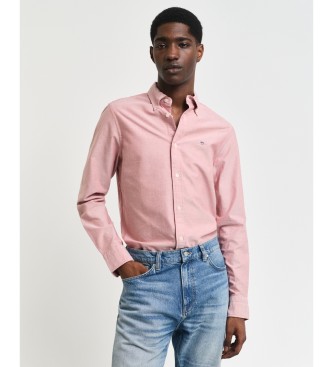 Gant Slim Fit Oxford-skjorte rd