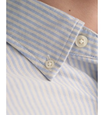 Gant Koszula oxford slim fit w niebieskie drobne paski