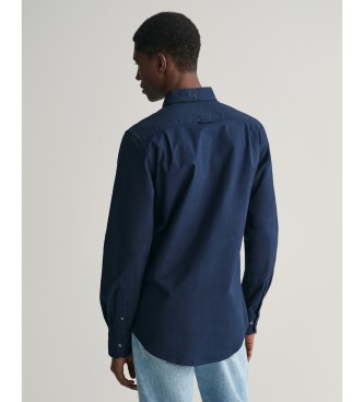 Gant Camicia Oxford slim fit elasticizzata blu scuro