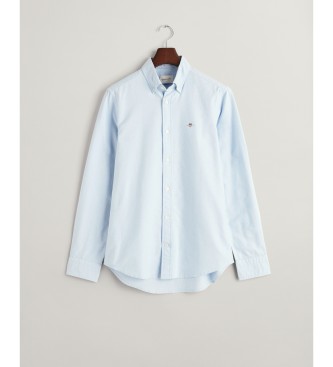 Gant Slim Fit Stretch Oxford-skjorte bl