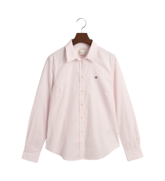 Gant Camisa Oxford Slim Fit elstica rosa